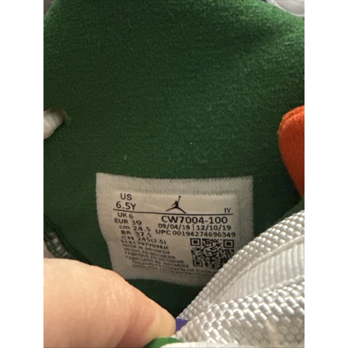 Size 6.5 (GS) - Jordan 6 Rings Mid Multicolor