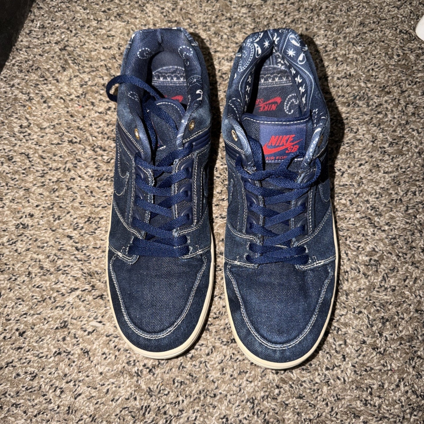 Size 11.5 - Nike SB Air Force 2 QS Low East West Pack