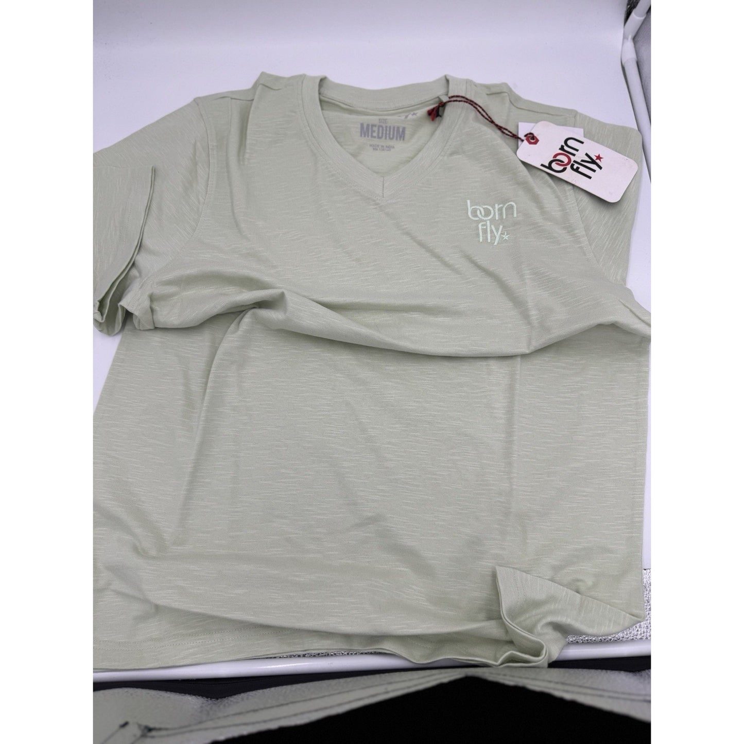 size born fly medium t shirt