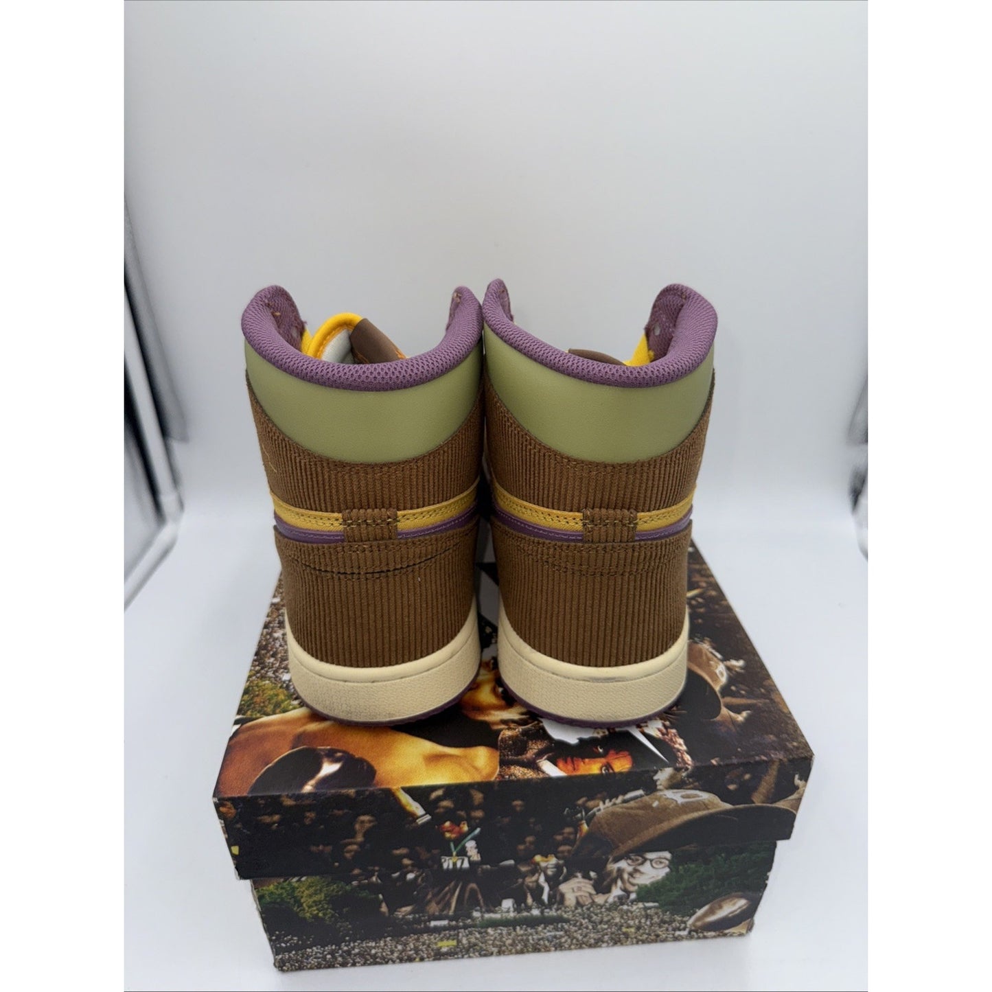 Size 10 Kiy X Reves paris Sport 85 Hi Earth Yellow BS821