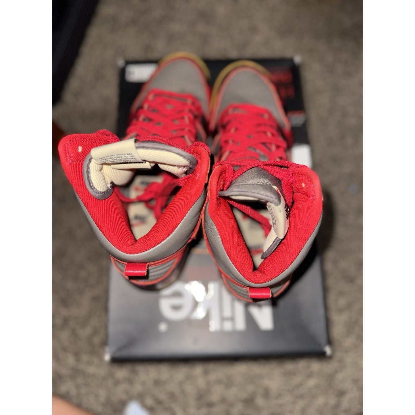 Size 9.5 - Nike Dunk 1985 High Acid Wash BS494