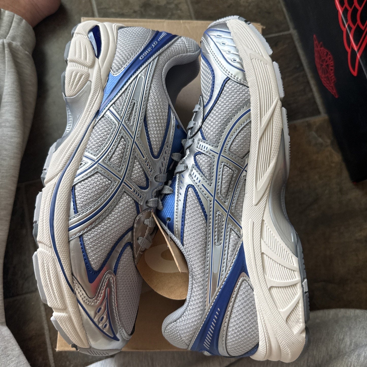 Size 10 - ASICS GT 2160 Piedmont Grey Deep Marine