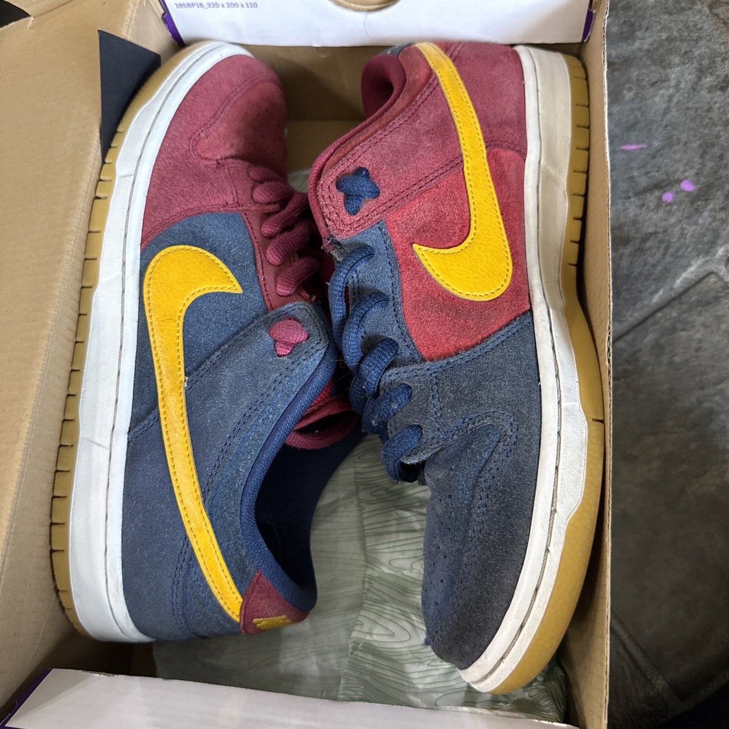 Nike Dunk SB Low Catalonia Size 9 Barcelona