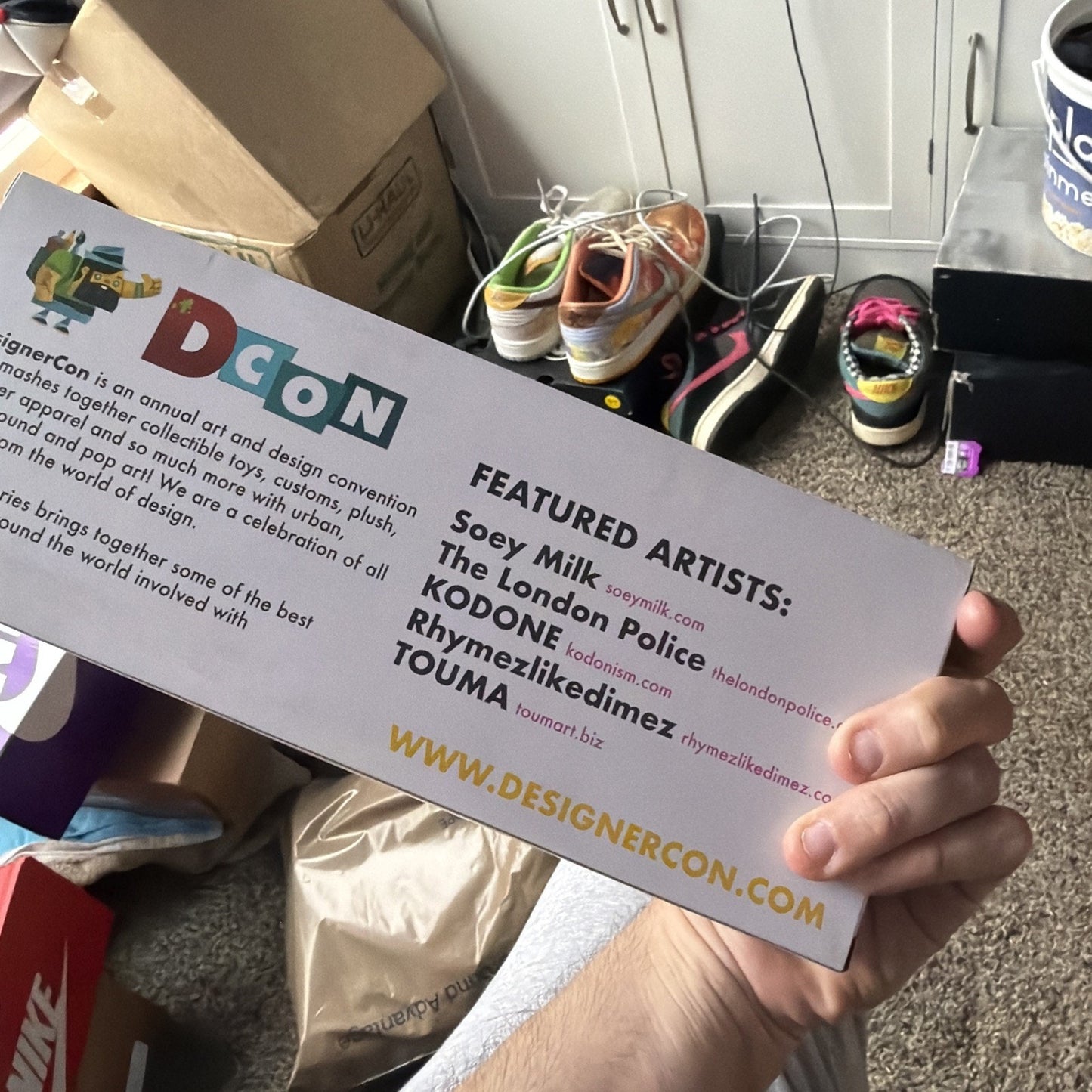 DesignerCon Artist Series 5 BE@RBRICK set 100% - DCON24
