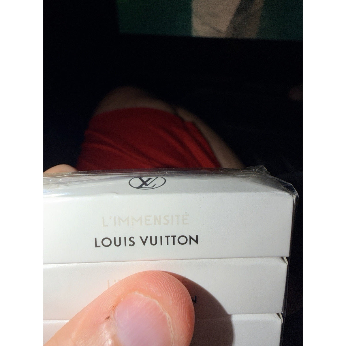 Louis Vuitton Perfume L’IMMENSITĖ 1 Vial 2ml Spray Cologne Travel-BRAND NEW