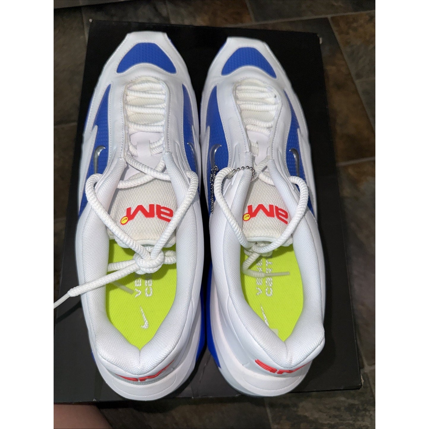 Size 14.5 - Veneda Carter x Nike Air Max Muse White Metallic Silver W