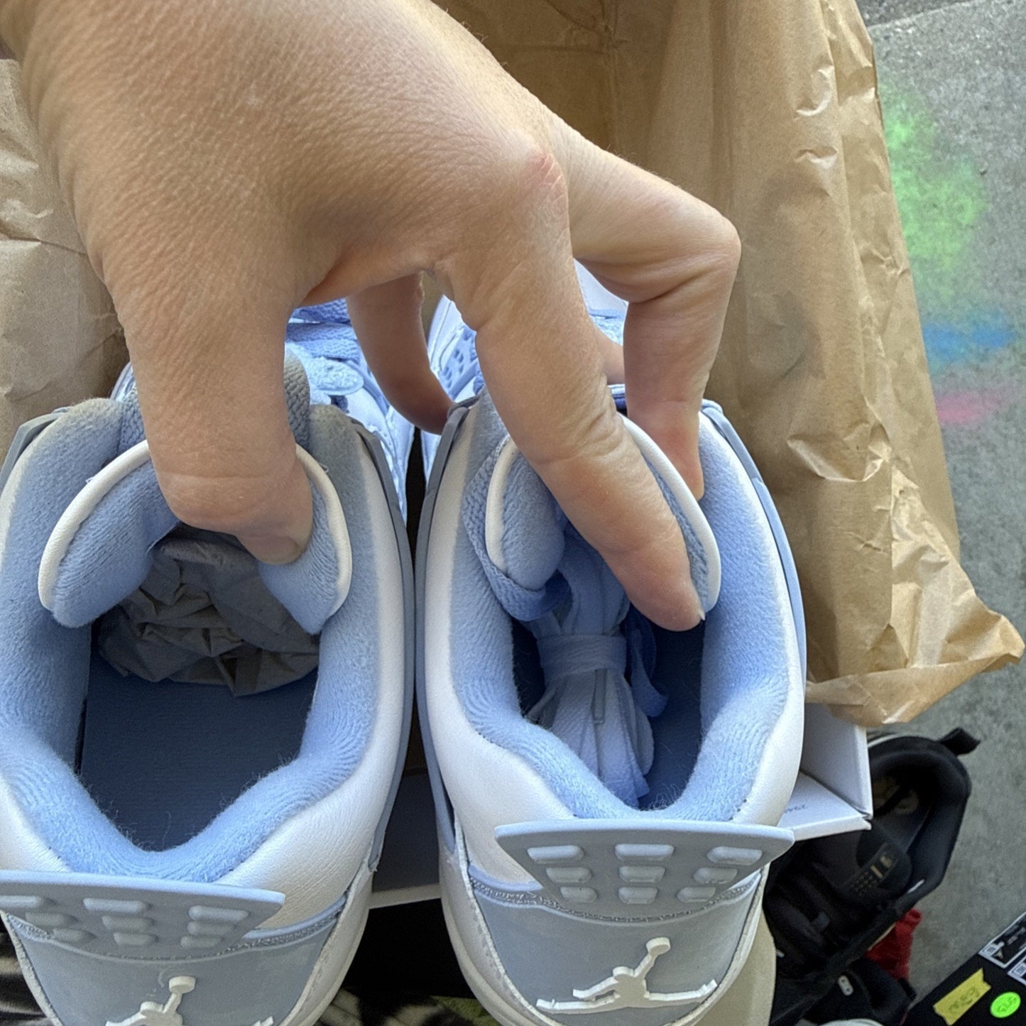 Size 10.5 - Air Jordan 4 Retro Forget Me Not W
