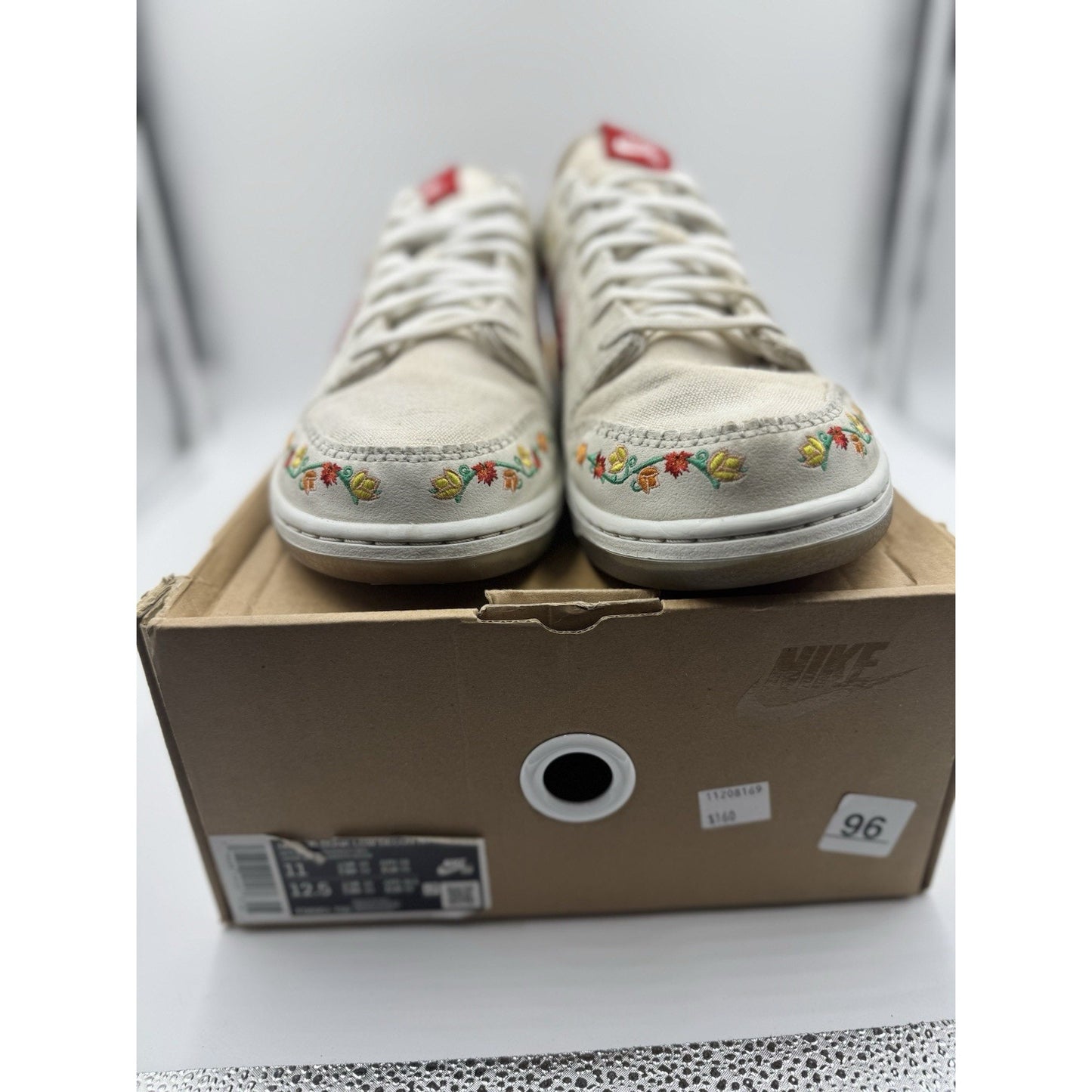 Size 11 - Nike Dunk Decon SB Low N7 - Sail University Red BS706 BS701