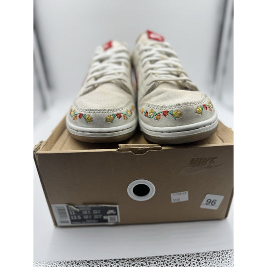 Size 11 - Nike Dunk Decon SB Low N7 - Sail University Red BS706 BS701