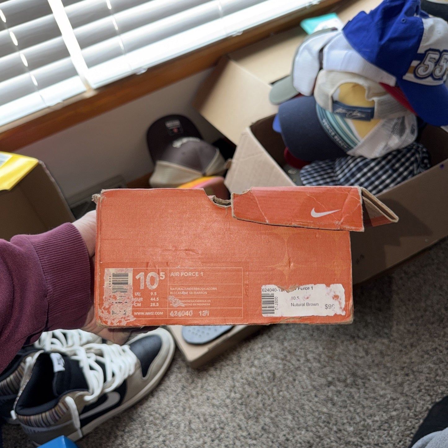 Size 10.5 - Nike Air Force 1 Acorn