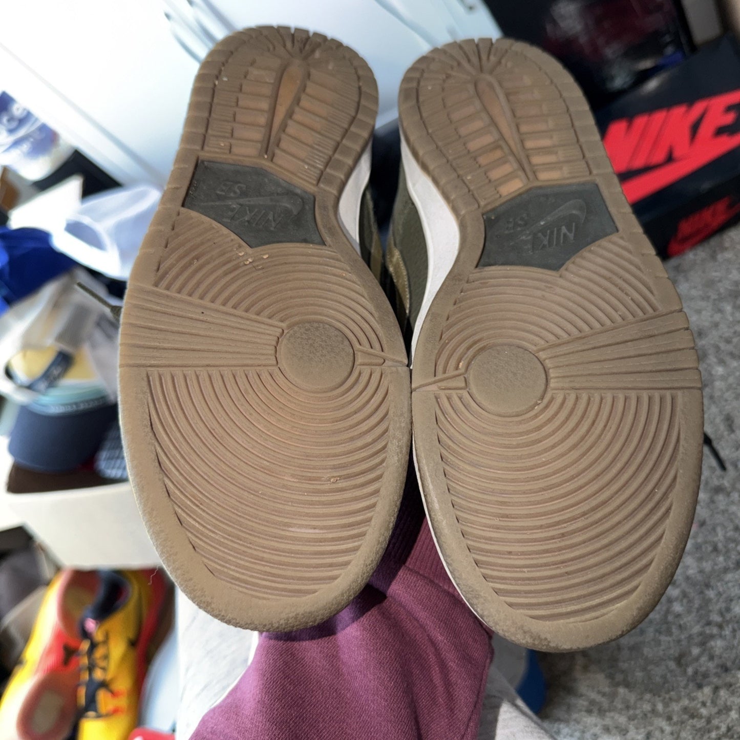 Size 7 - Nike Dunk Pro SB Low Sequoia White Gum