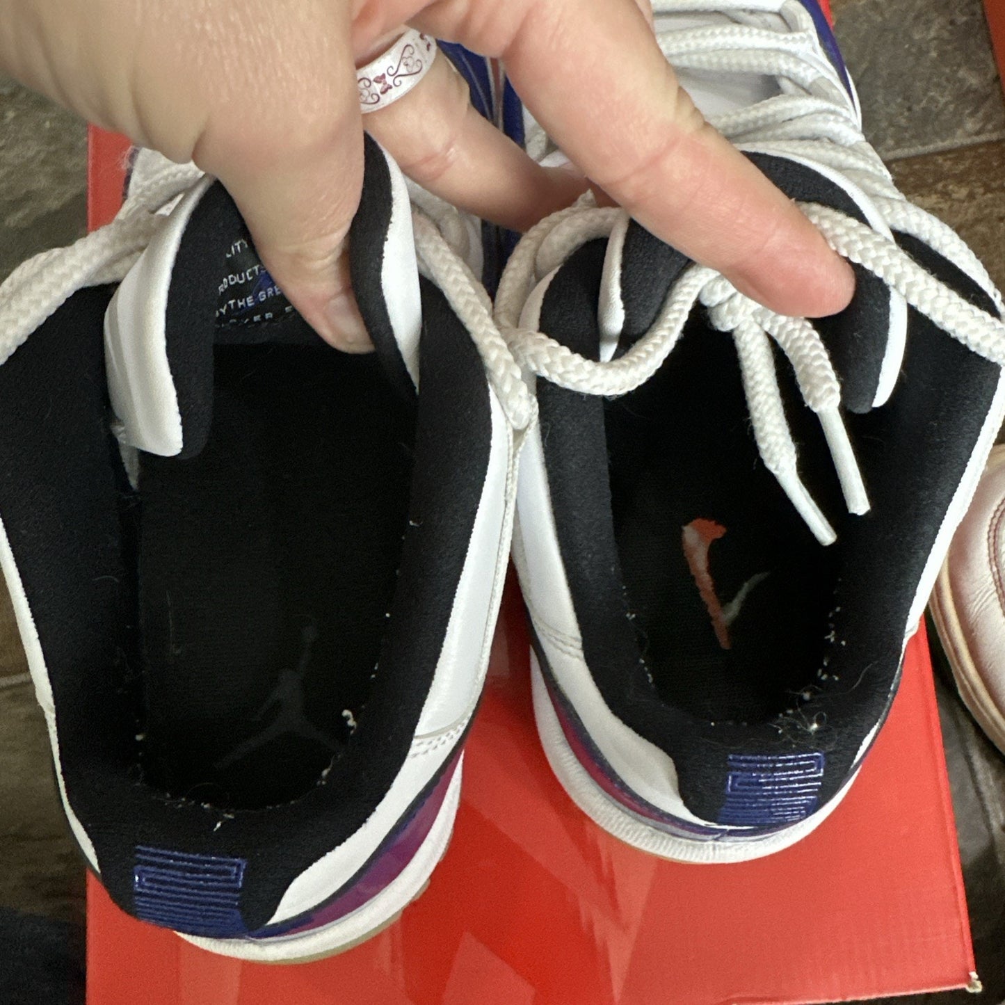 Size 10 - Air Jordan 11 Retro Low Concord Sketch W