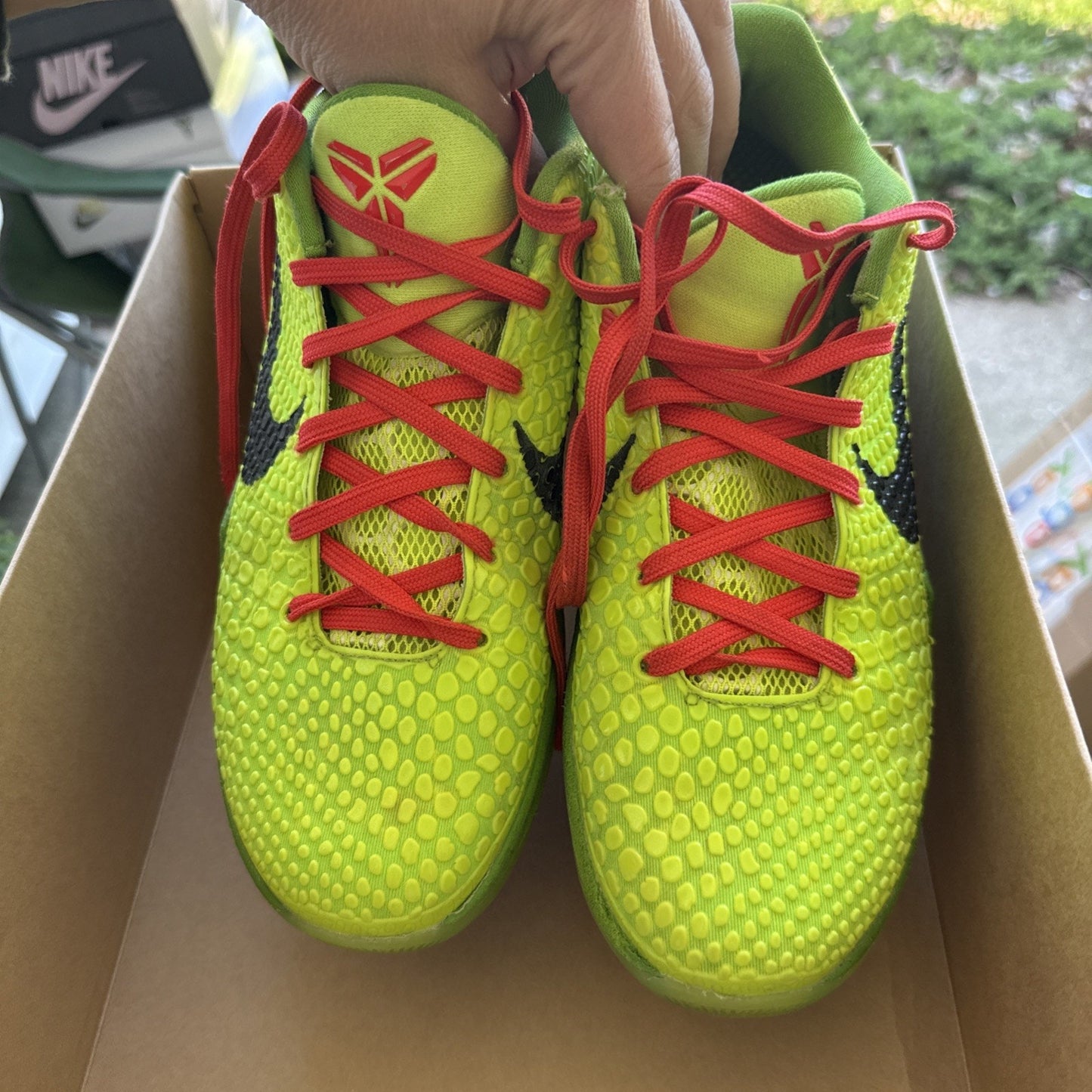 Size 6.5 - Nike Zoom Kobe 6 Protro Low Grinch