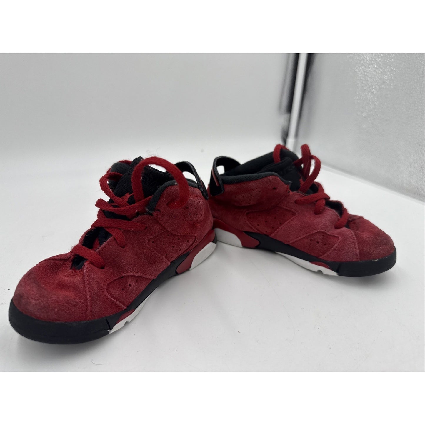 NICE Air Jordan 6 Toro Raging Bull size 9c Toddler shoes DV3606-600