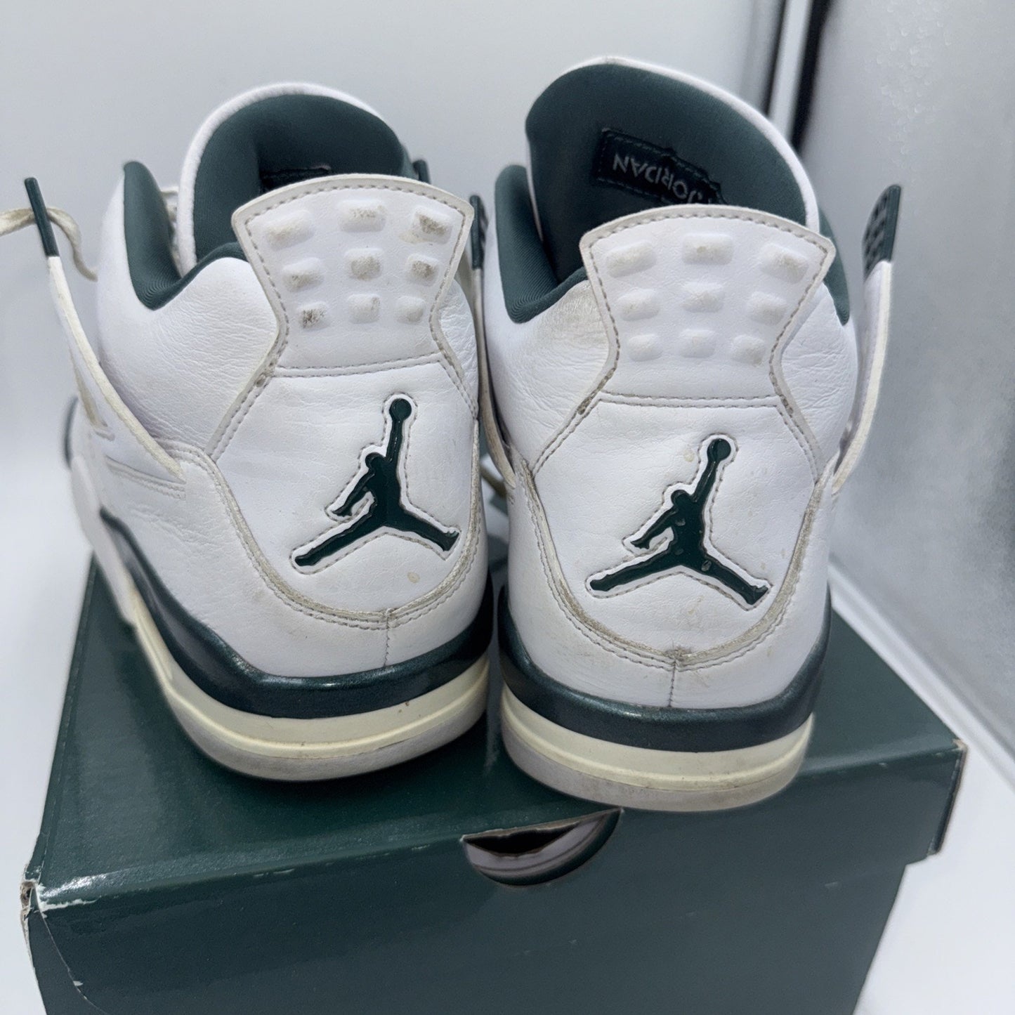Size 9 - Air Jordan 4 Retro Oxidized Green