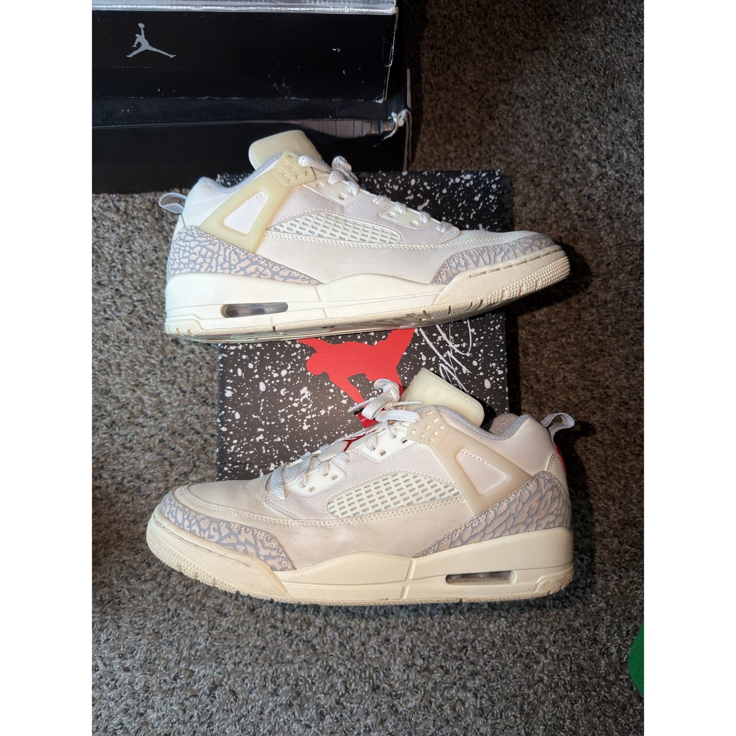 Size 10.5 - Jordan Spizike Low Coconut Milk - Pre-Owned