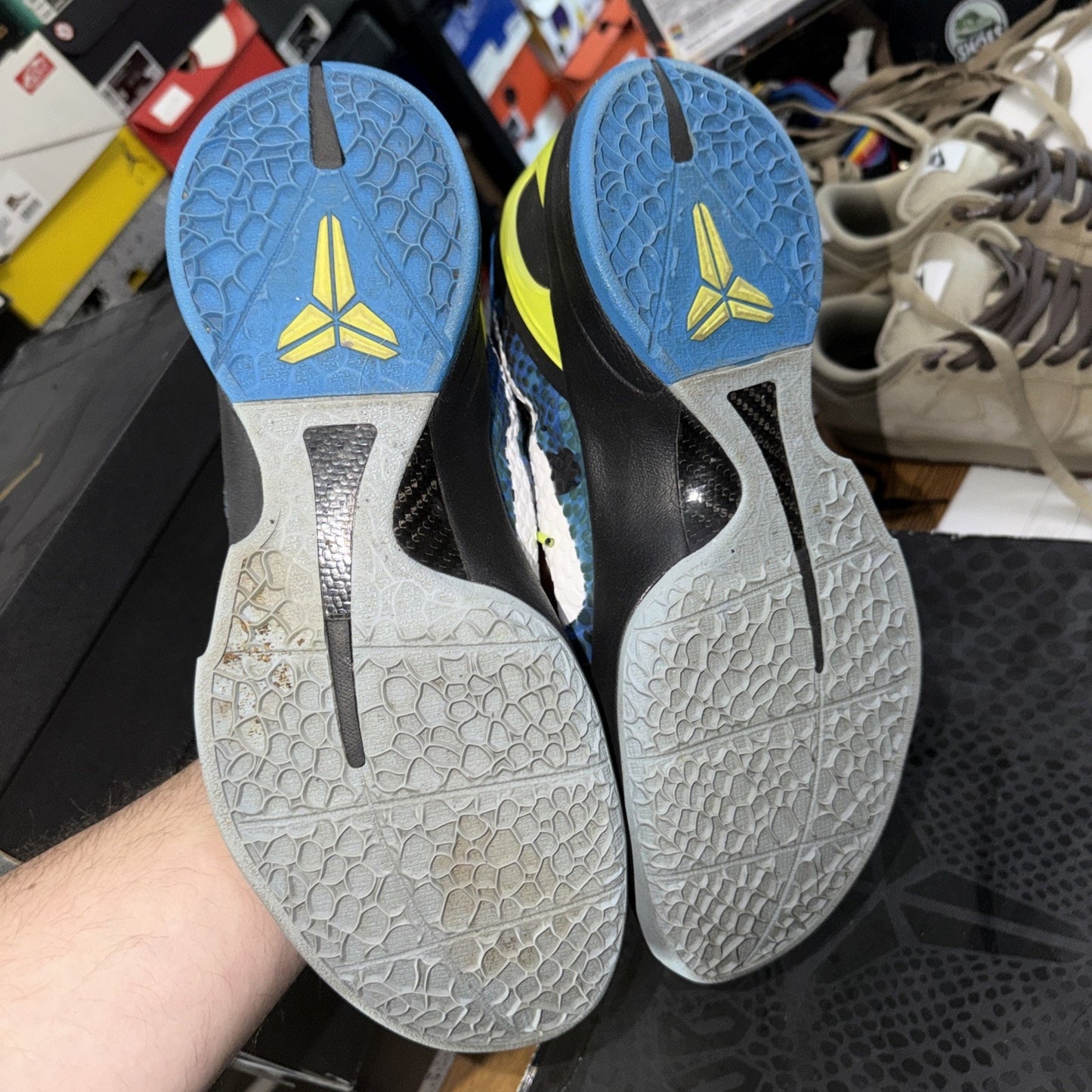 Size 13 - Nike Zoom Kobe 6 Blue Camo Impossible To Find