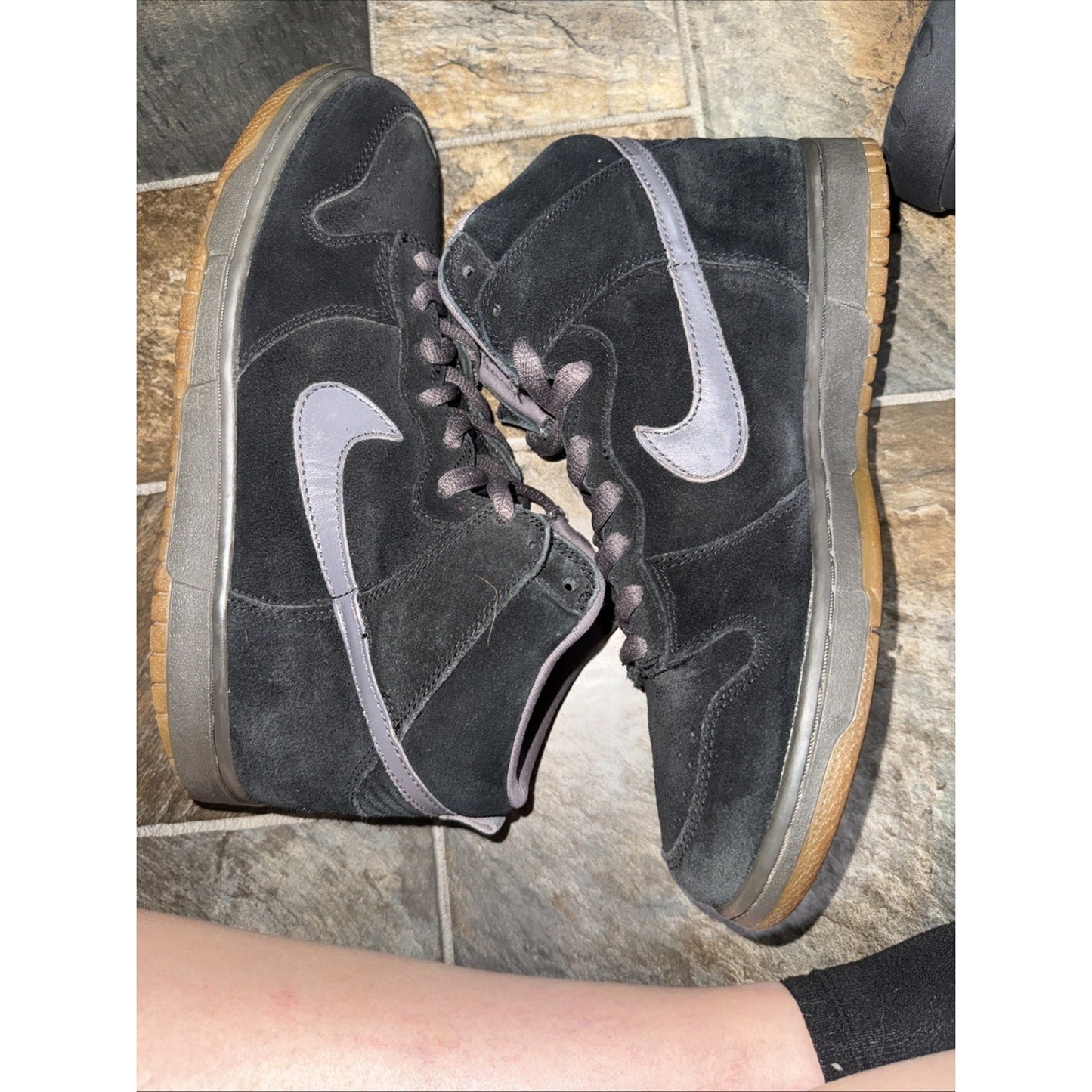 Size 9.5 - Nike Dunk Pro SB High Fog