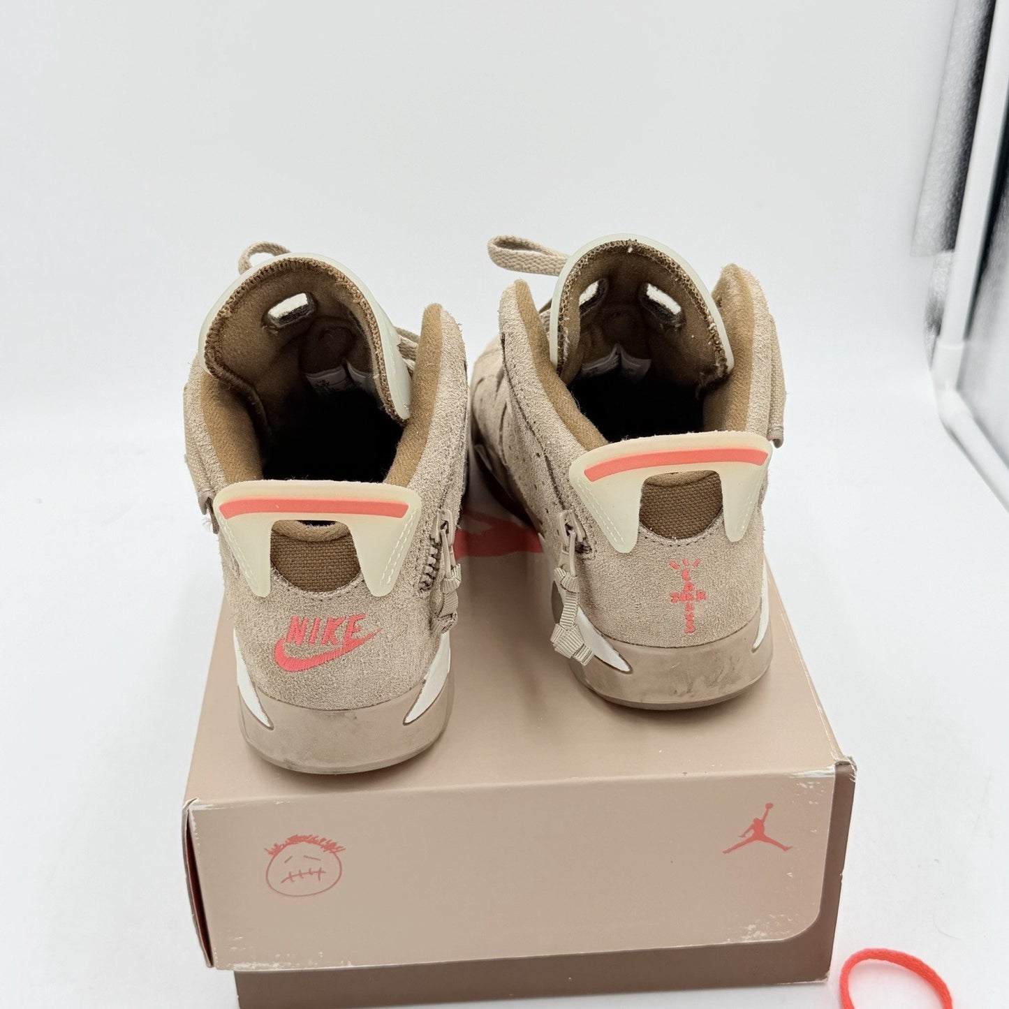 Size 1.5 (PS) - Jordan 6 Retro x Travis Scott Mid British Khaki