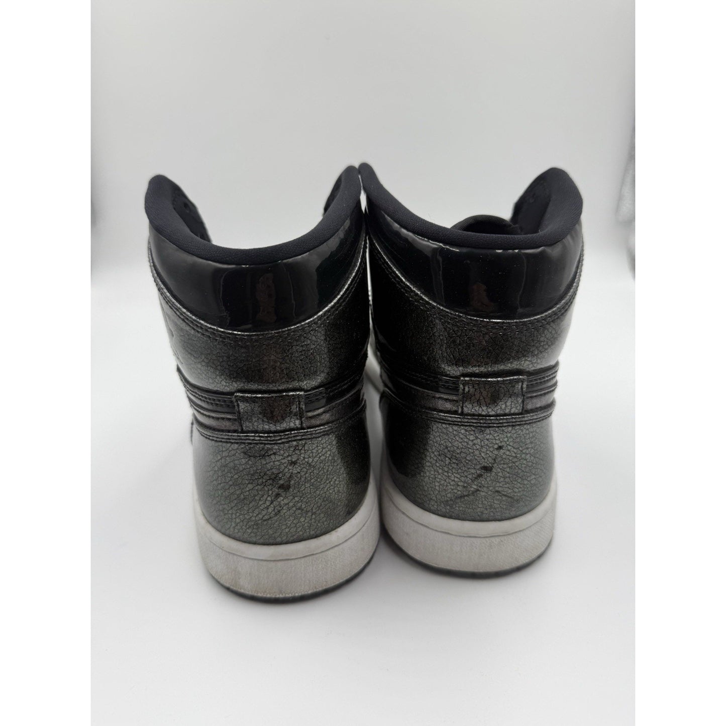 Size 10.5 - Air Jordan 1 Retro High Black Patent NBS382