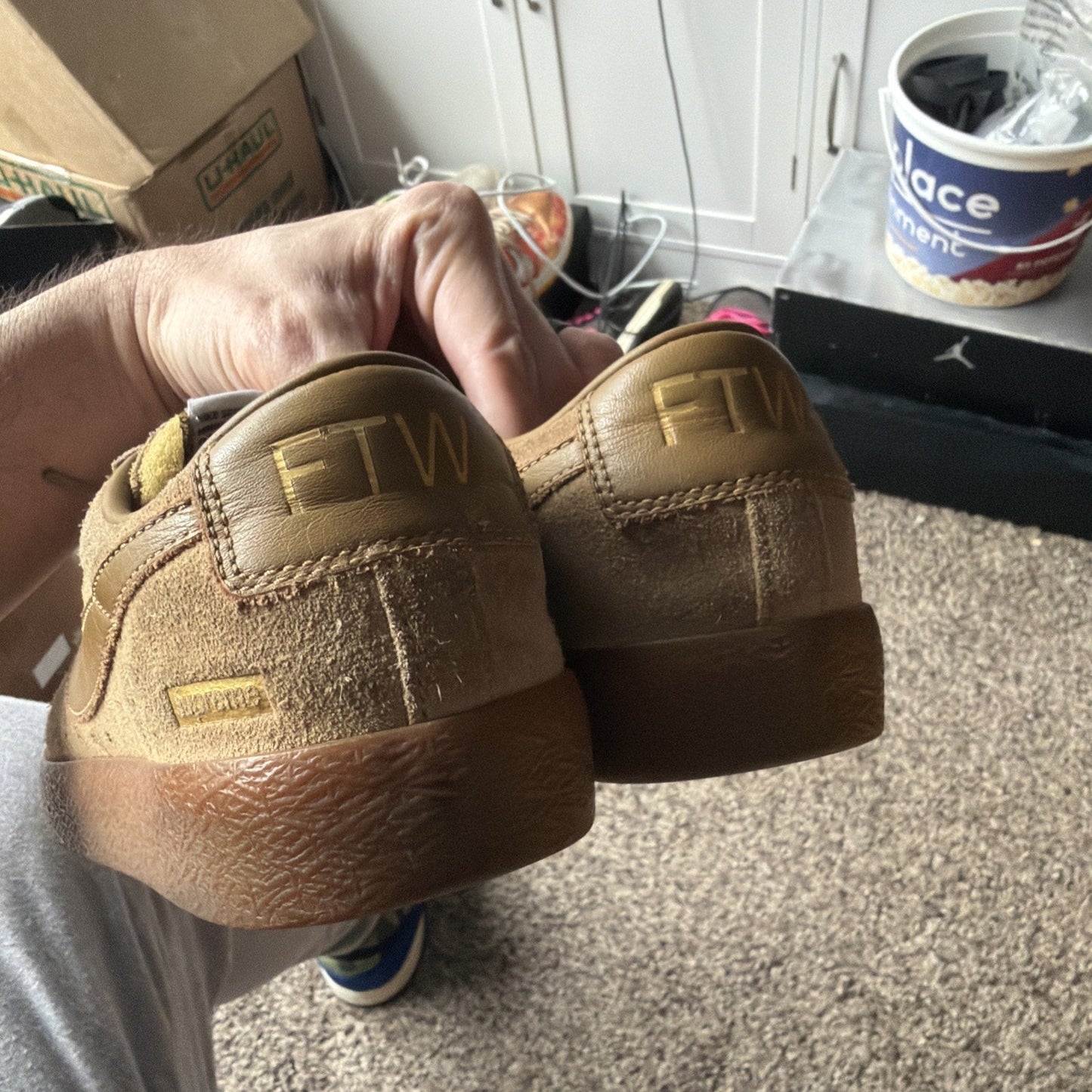 Size 10 - Supreme x Nike SB Blazer GT Low Golden Beige