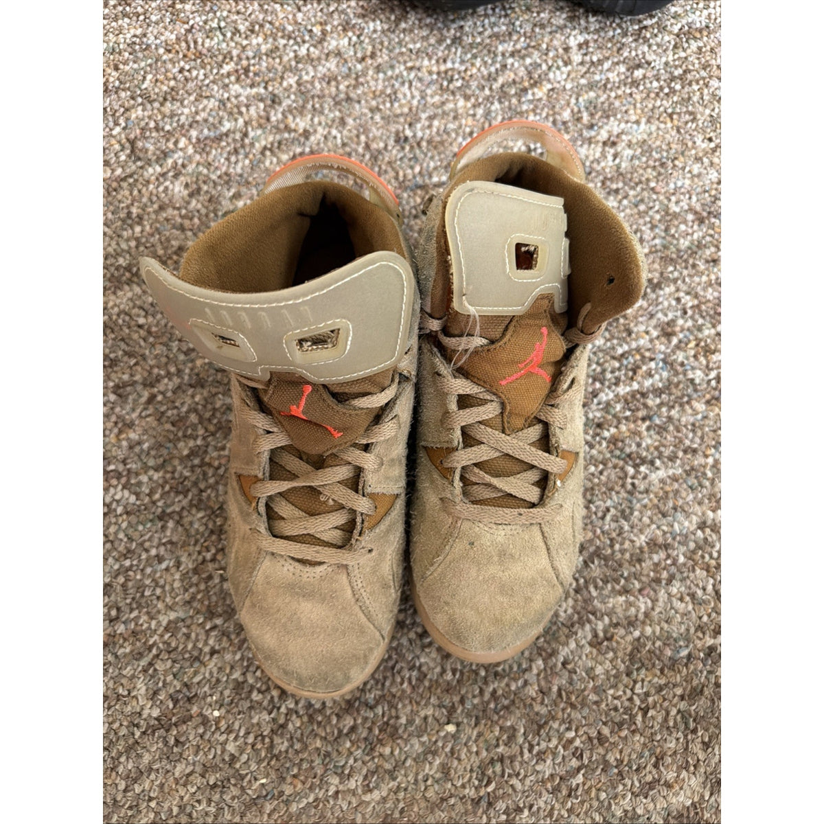 Size 3 (PS) - Jordan 6 Retro x Travis Scott Mid British Khaki BB