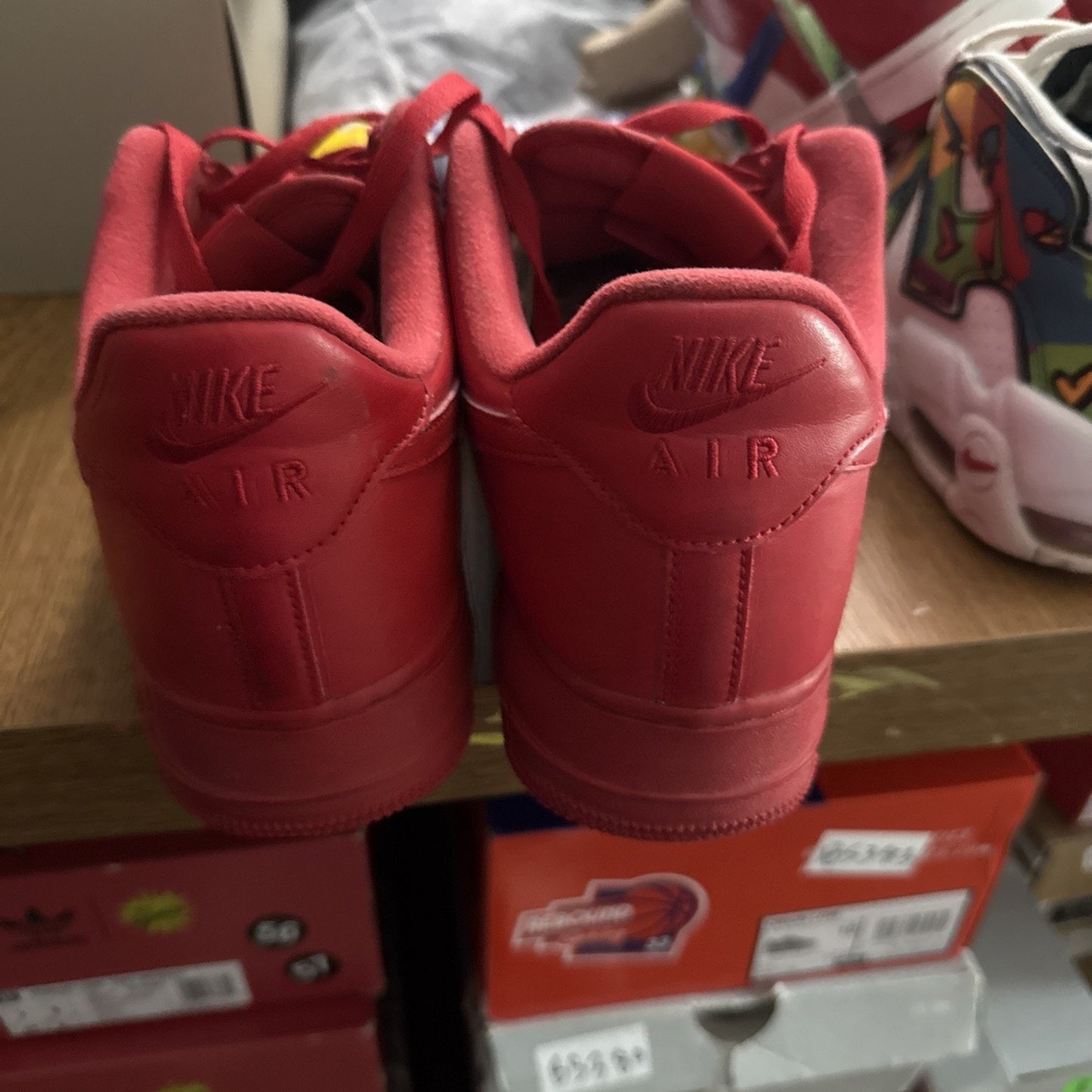 Size 13 - Nike Air Force 1 Low Triple Red