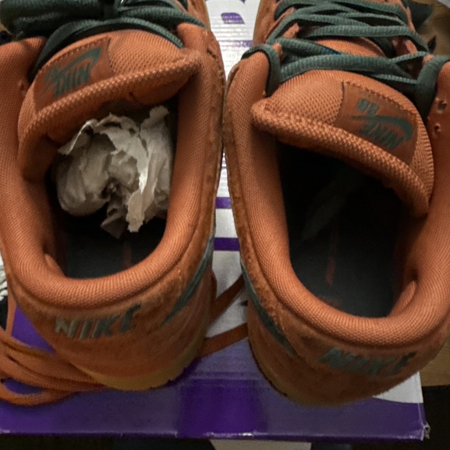 Size 10 Mens Nike SB Dunk Low 'Burnt Sunrise'