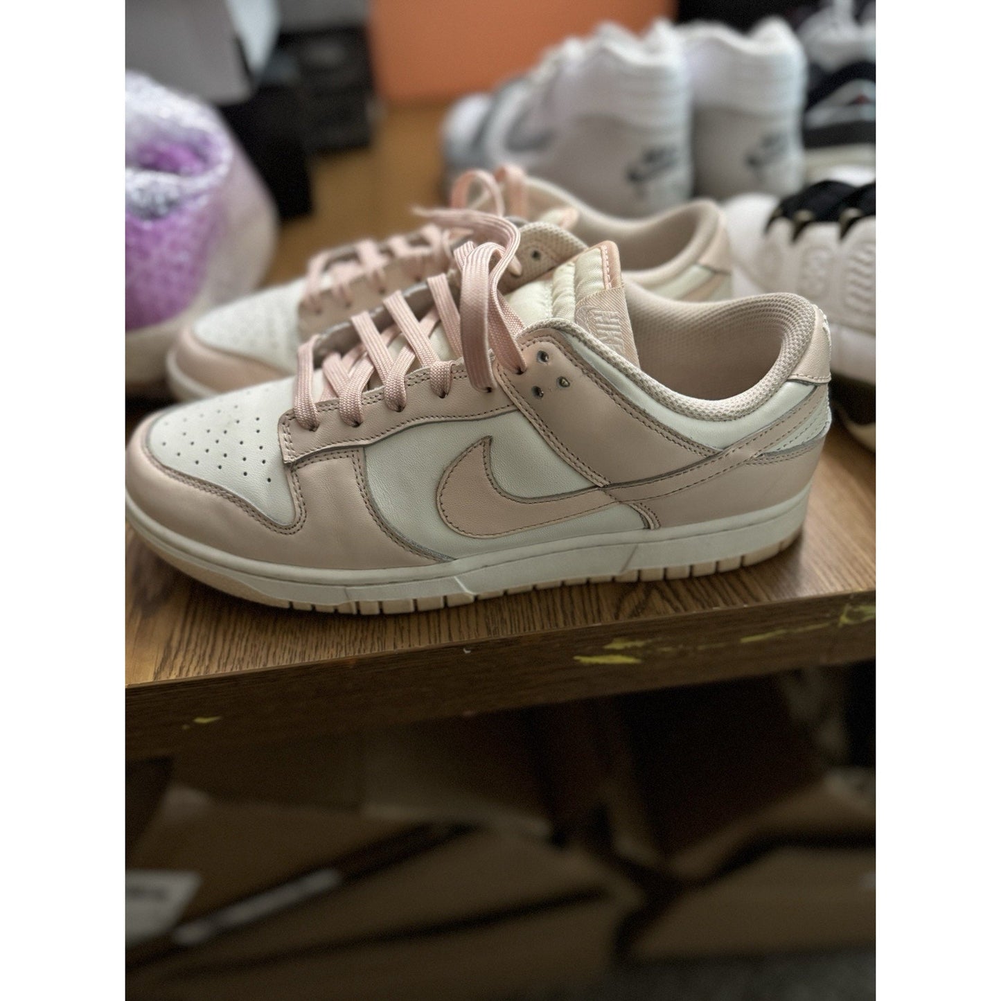 Size 11.5 - Nike Dunk Low Orange Pearl W NBS057