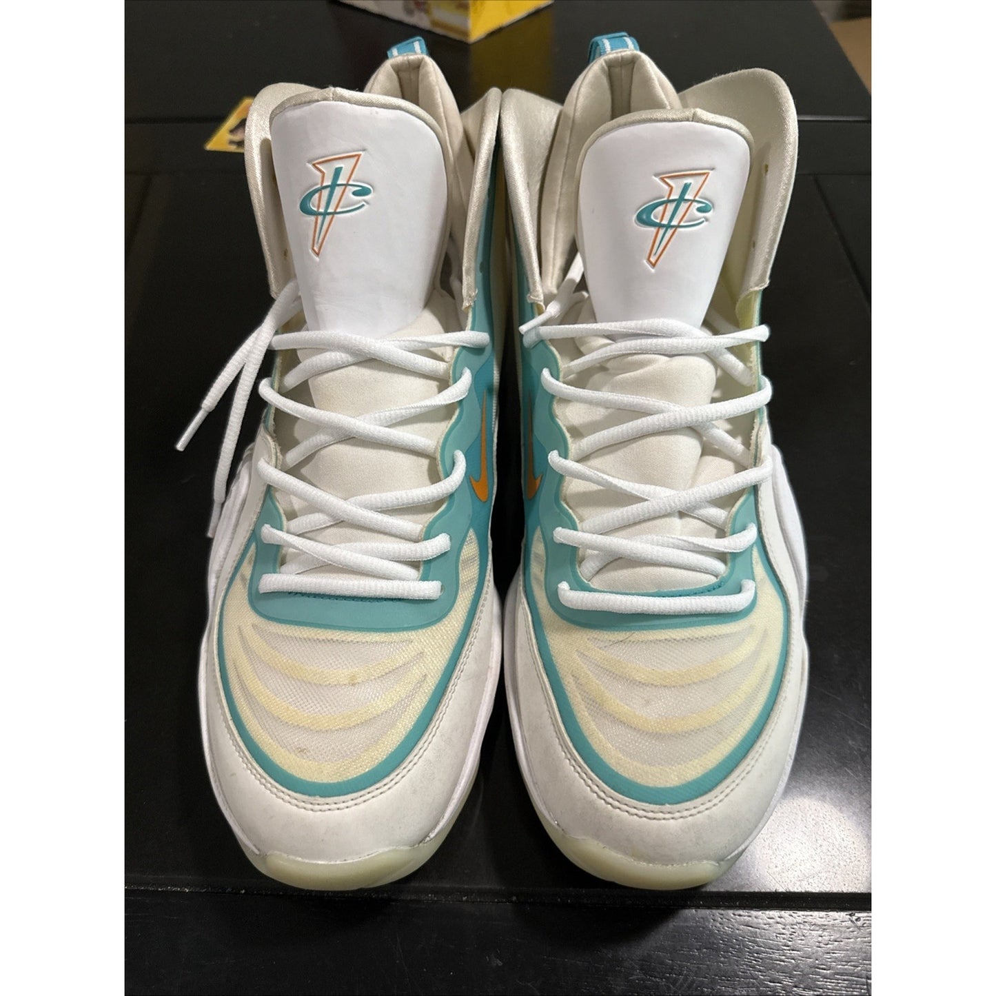 Size 13 - Nike Air Penny 5 Miami Dolphins