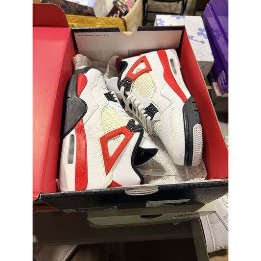 Size 10 - Jordan 4 Retro Mid Red Cement