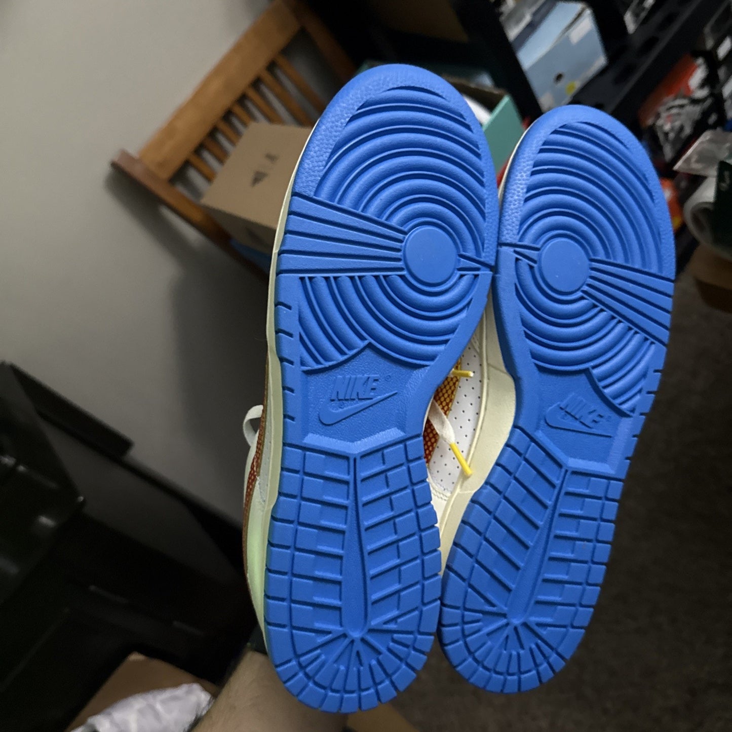 Size 12 - Nike Dunk Low Pop Art Sail Photo Blue BS477