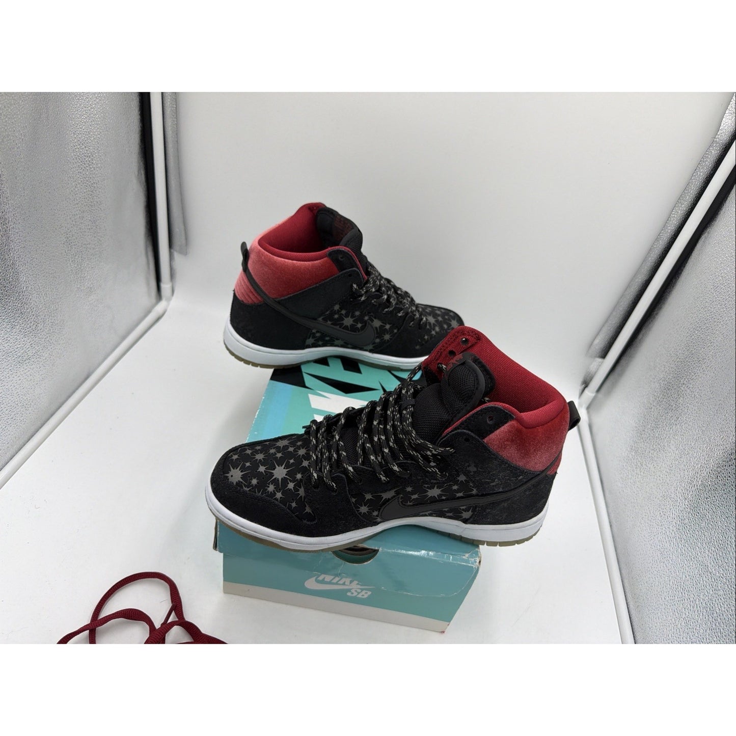 Size 7 - Nike Dunk Prem SB BP QS High Brooklyn Projects Paparazzi