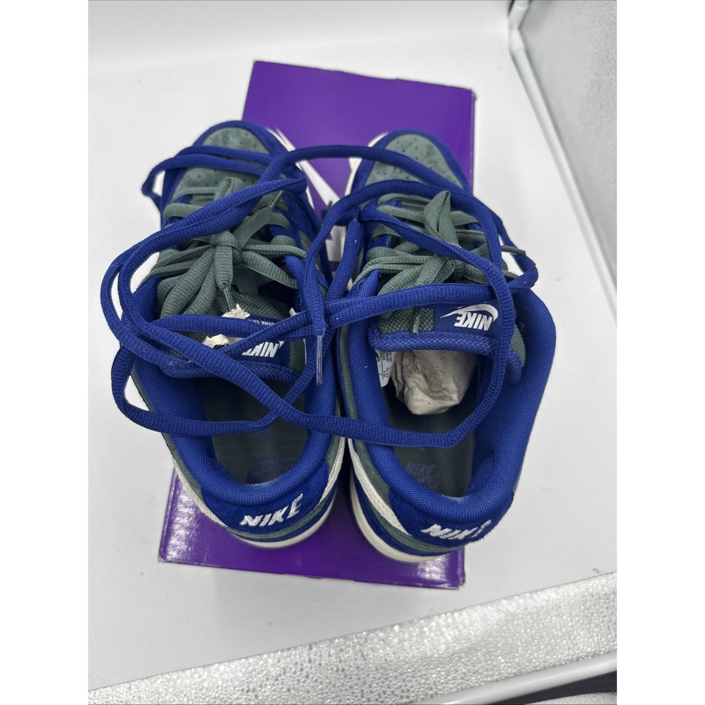 Size 7 - Nike Dunk Pro SB Low Deep Royal Vintage Green