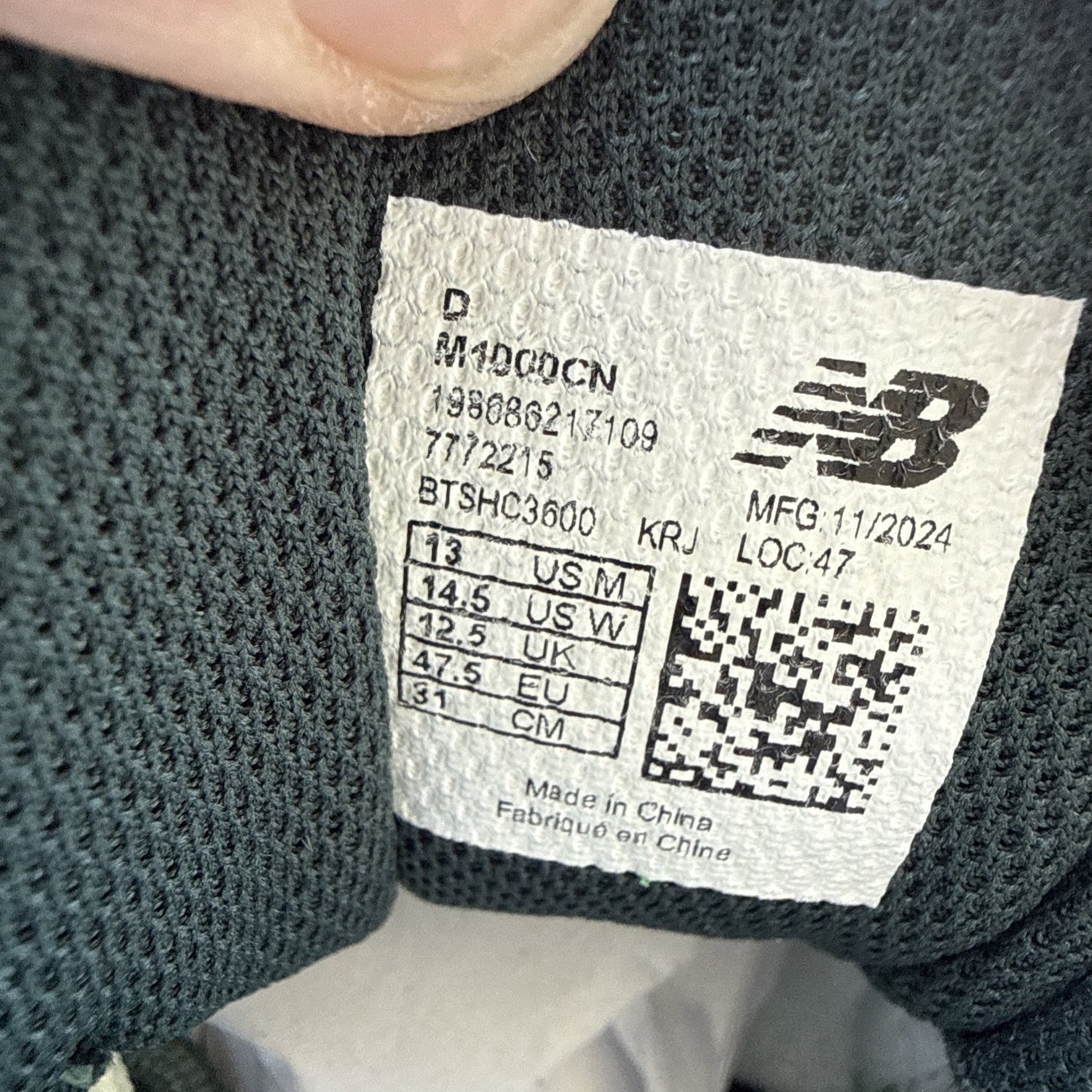 Size 13 - Concepts x New Balance 1000 Míle