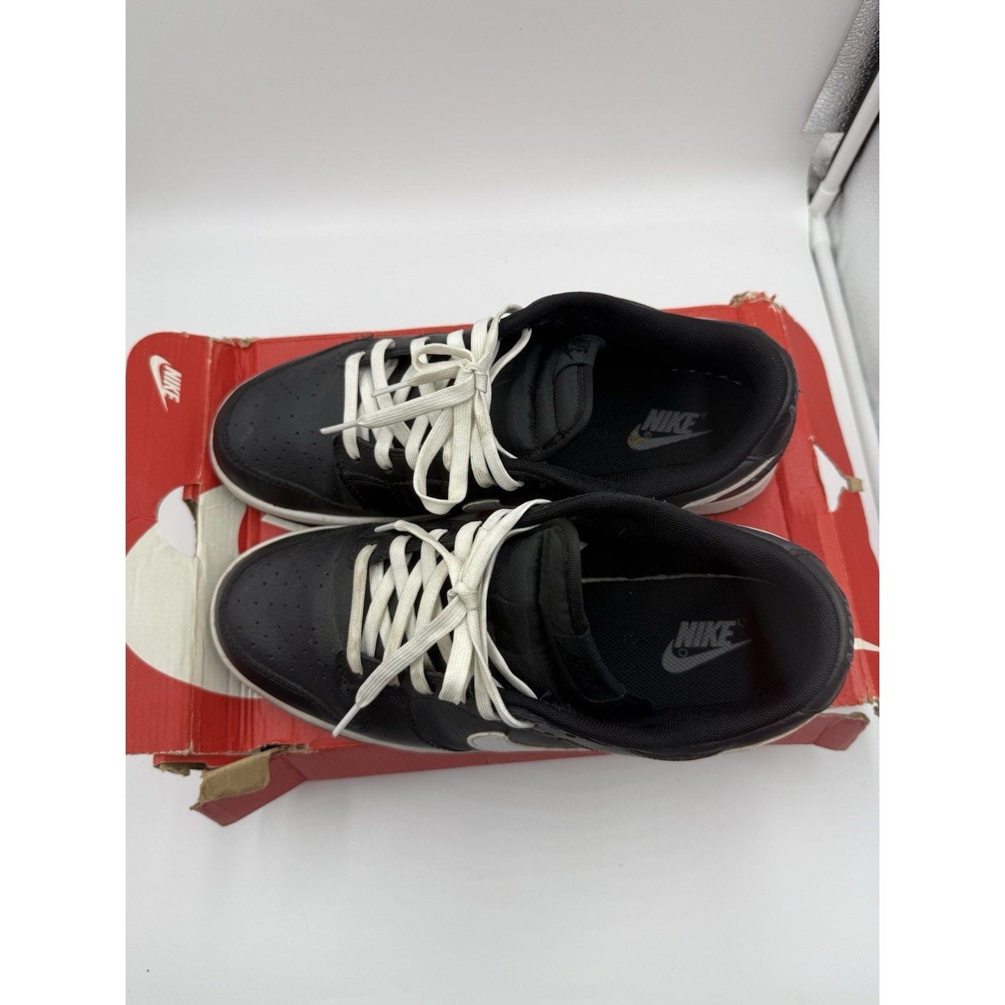 Size 10.5 - Nike Dunk Low Black Panda