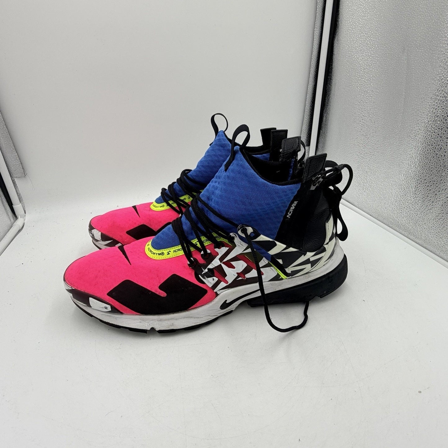 Size 14 - Nike Acronym x Air Presto Mid Racer Pink