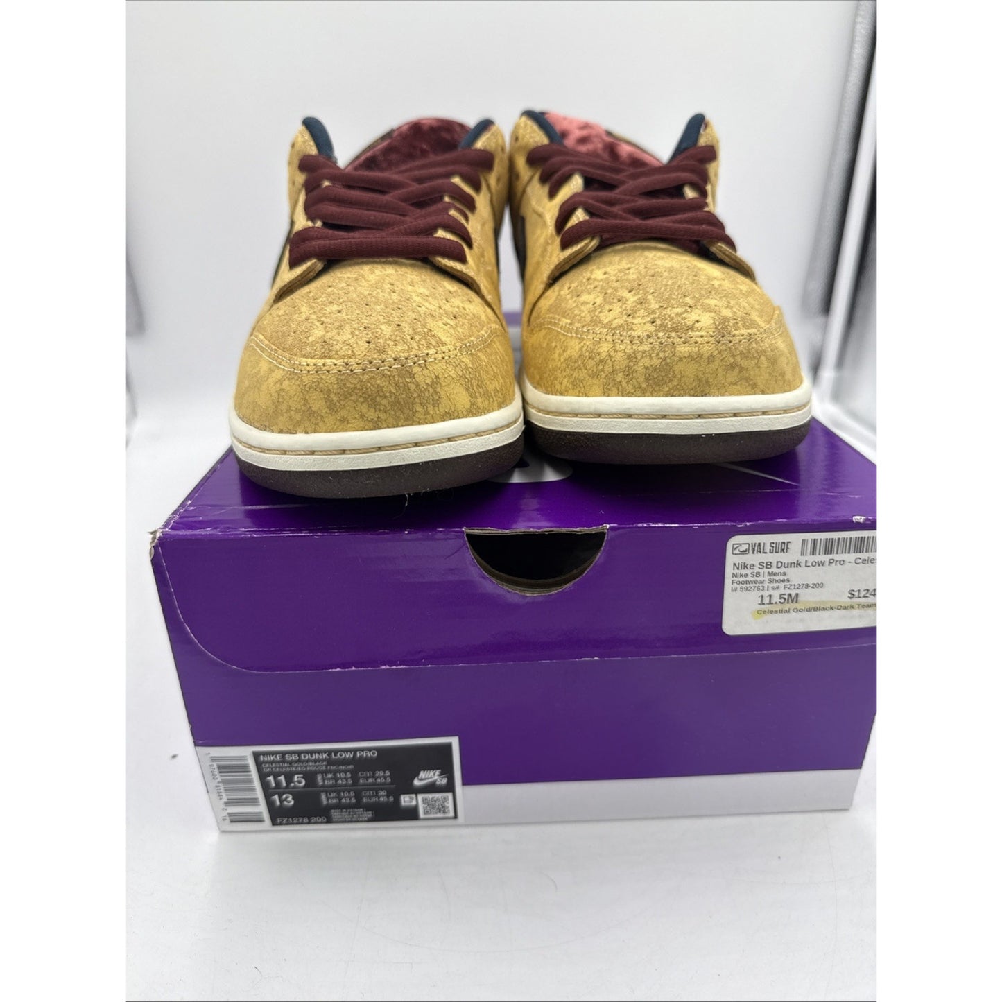 Size 11.5 - Nike Dunk SB Low City of Cinema