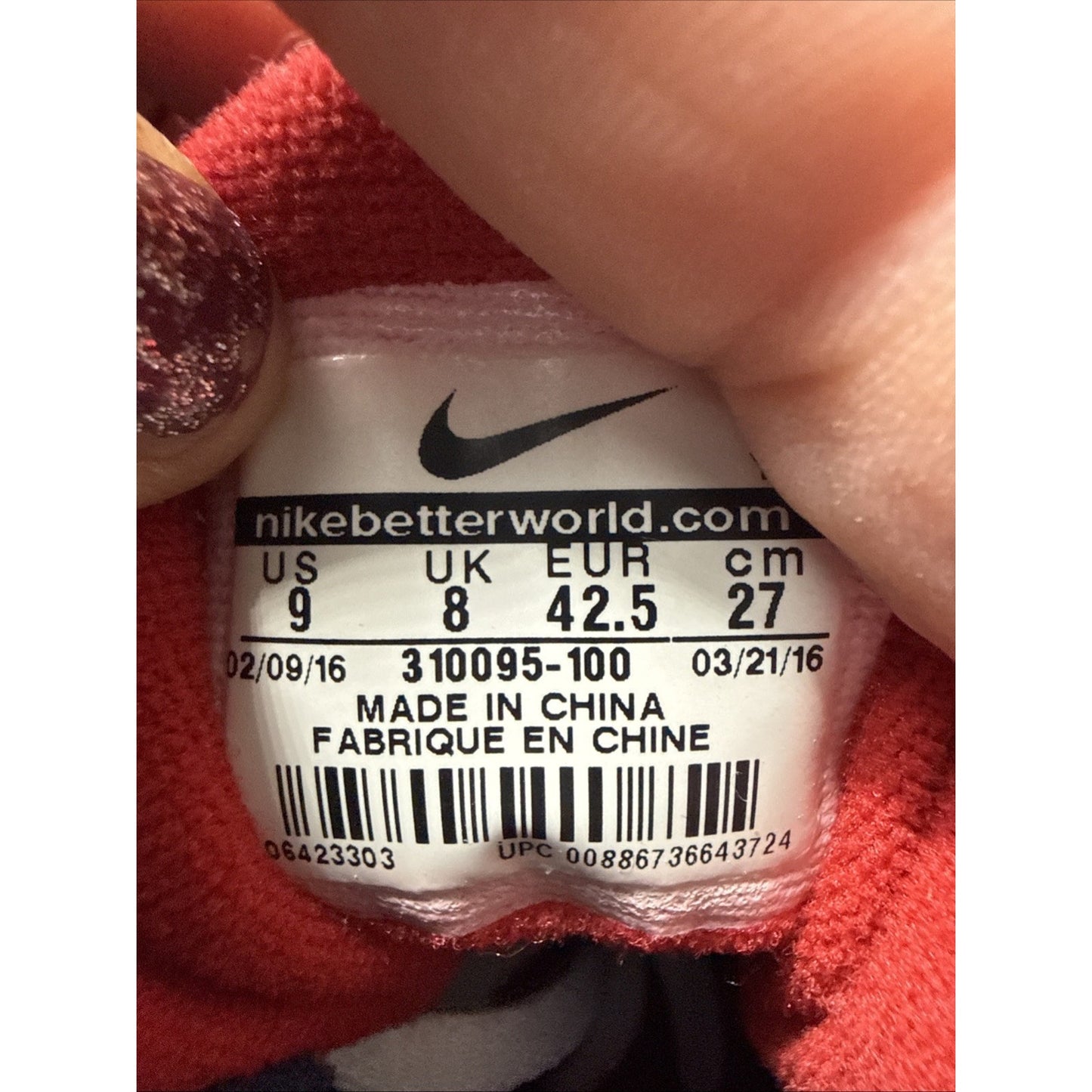 Size 9 - Nike Air Force 180 2012 Dream Team