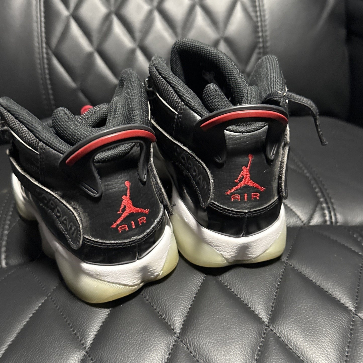 7y Jordan 6 Rings White Gym Red NBS011