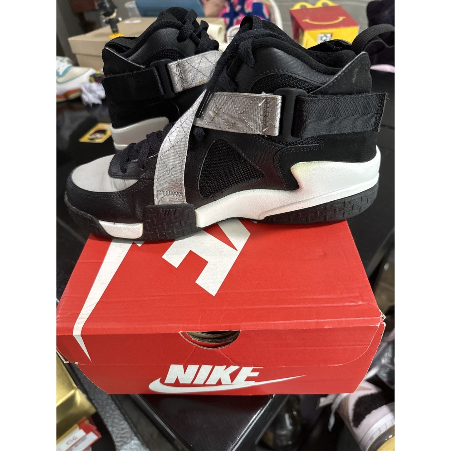 Size 9 - Nike Air Raid OG Black Grey