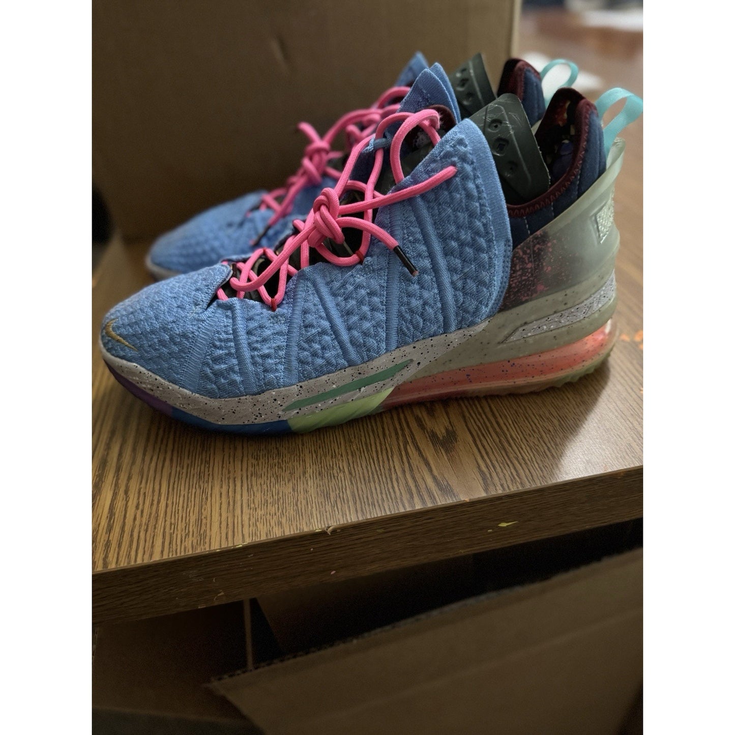 Size 12 - Nike LeBron 18 Best Of 1-9 NBS095