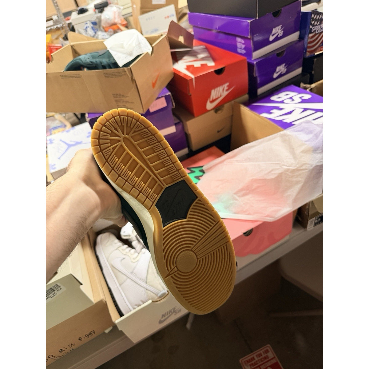 Size 10.5 - Nike Dunk Pro SB Low Deep Fir