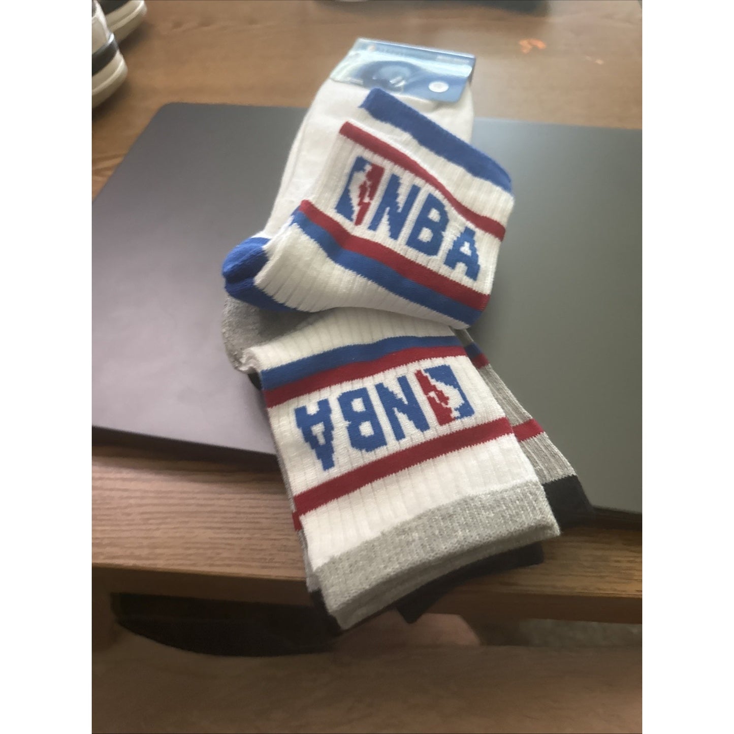 NBA Men’s Socks 3 Pack Size 10-13