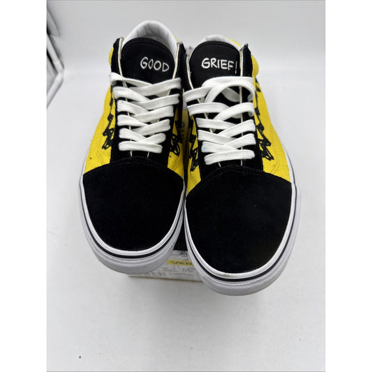 Size 9.5 - Vans Peanuts x Old Skool Charlie Brown