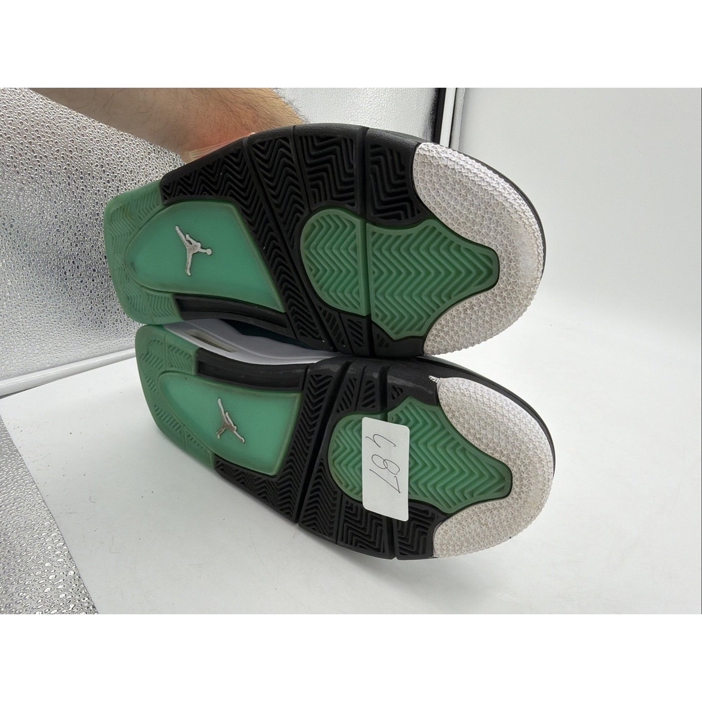 Size 10.5 - Air Jordan 4 Retro Teal