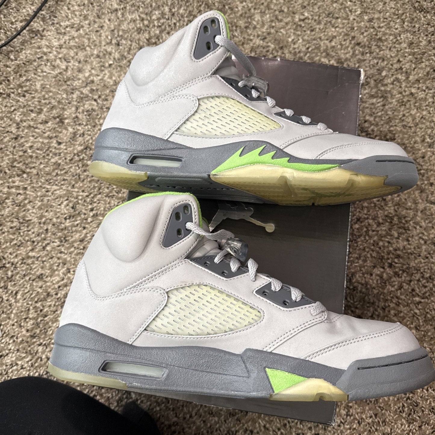 Size 11 - Air Jordan 5 Retro 2006 Green Bean