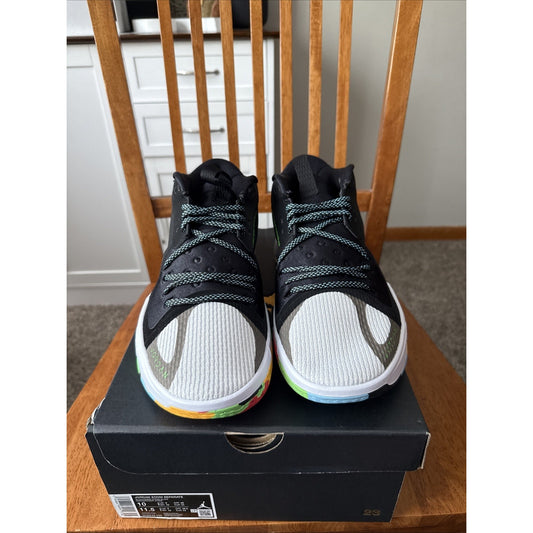 Size 10 Nike Air Jordan Zoom Separate Black White Green Strike Shoes BS097