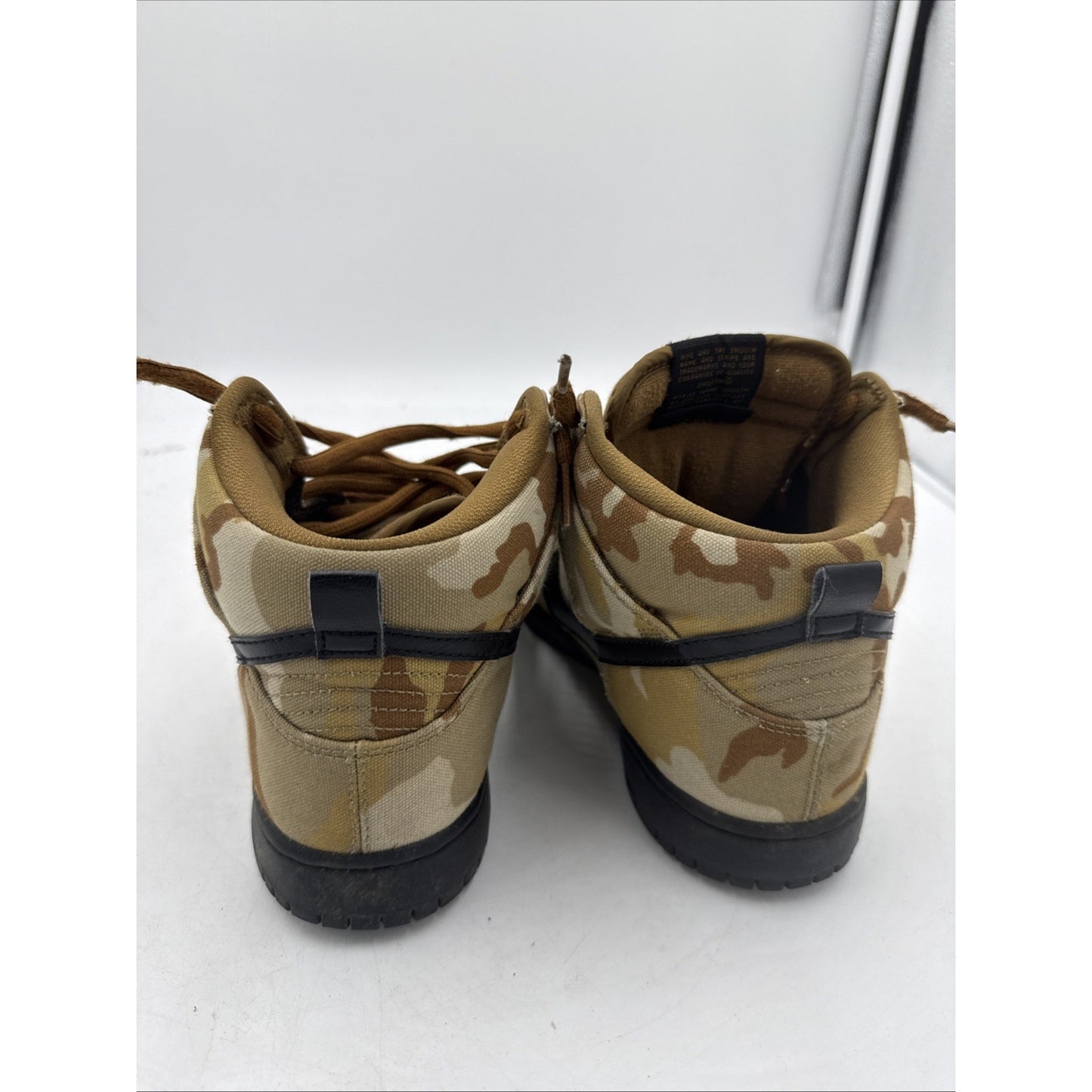 Size 6 - Nike Dunk Pro SB High Brown Camo