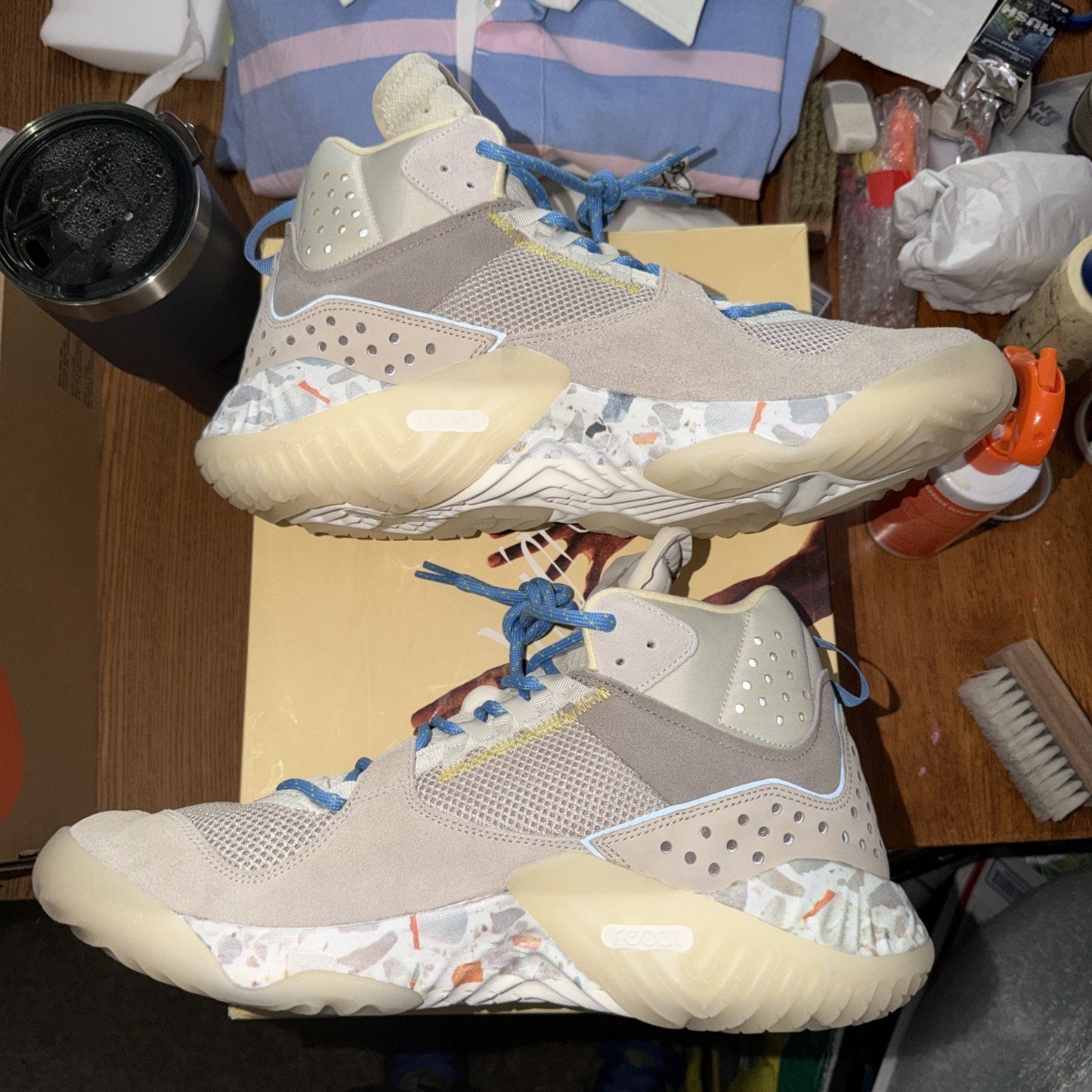 Size 14 UNRELEASED PROMO SAMPLE UNION LA x AIR JORDAN DELTA MID